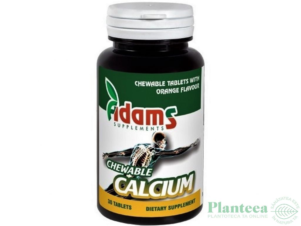 Chewable calcium 30cp - ADAMS