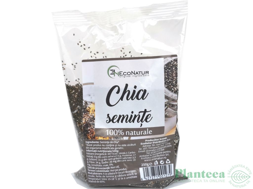 Seminte chia 250g - ECONATUR