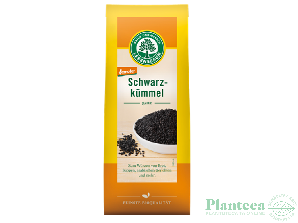 Condiment chimen negru seminte eco 50g - LEBENSBAUM