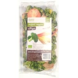 Chipsuri broccoli morcovi porumb eco 50g - DRAGON SUPERFOODS