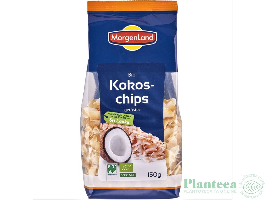 Chipsuri cocos prajite eco 150g - MORGENLAND