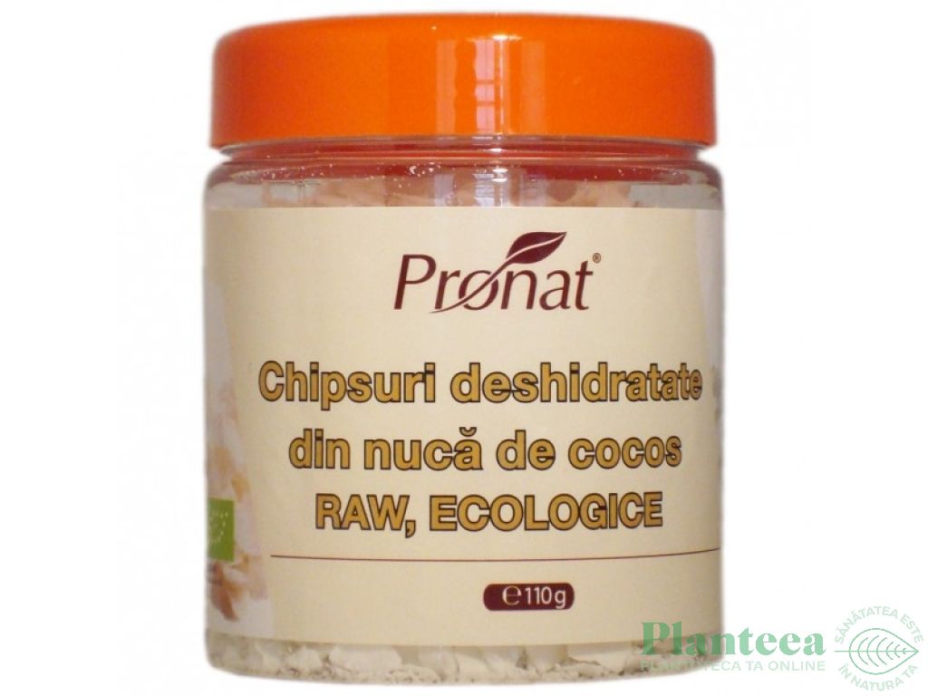 Cocos felii uscate eco 110g - PRONAT