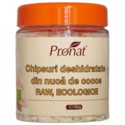 Cocos felii uscate eco 110g - PRONAT