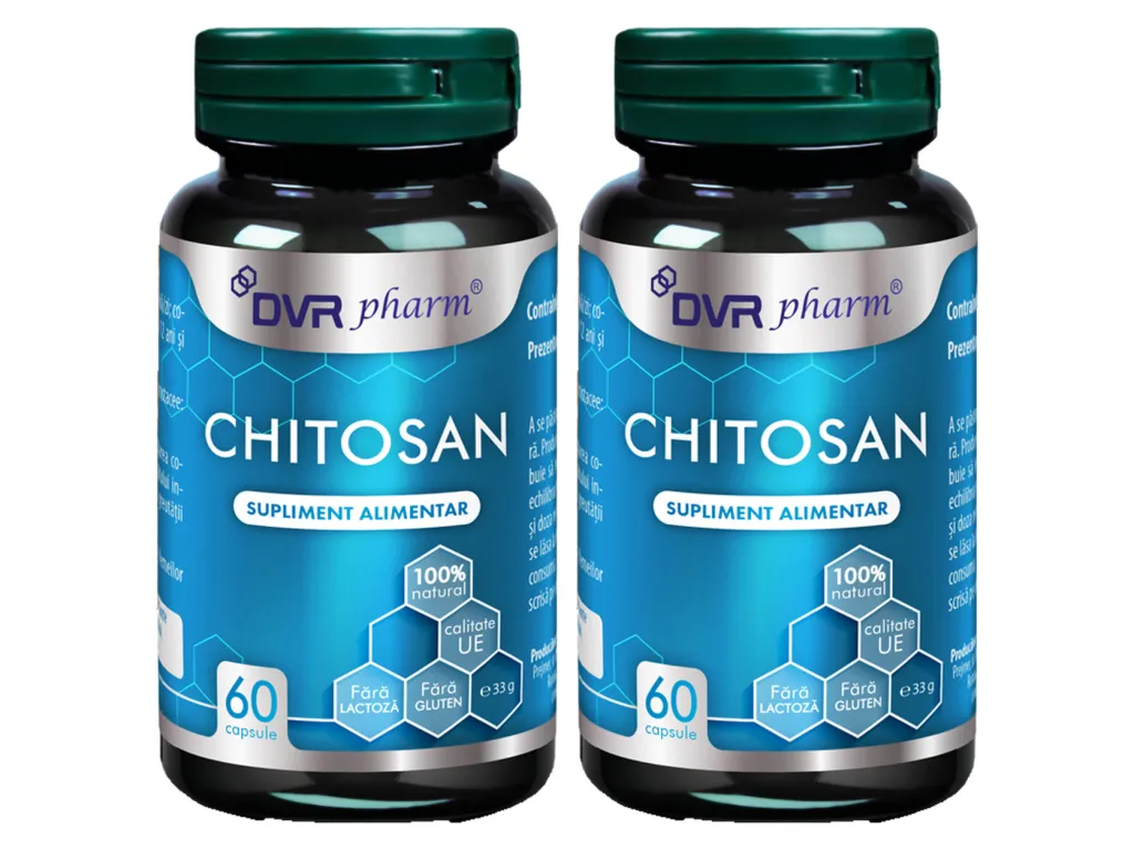 Set Chitosan 2x60cps - DVR PHARM