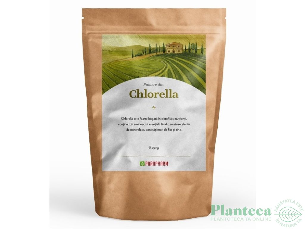 Pulbere chlorella 250g - PARAPHARM