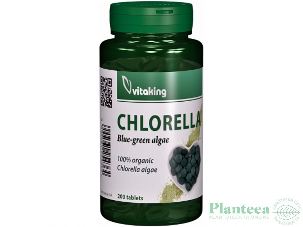 Chlorella 500mg 200cp - VITAKING