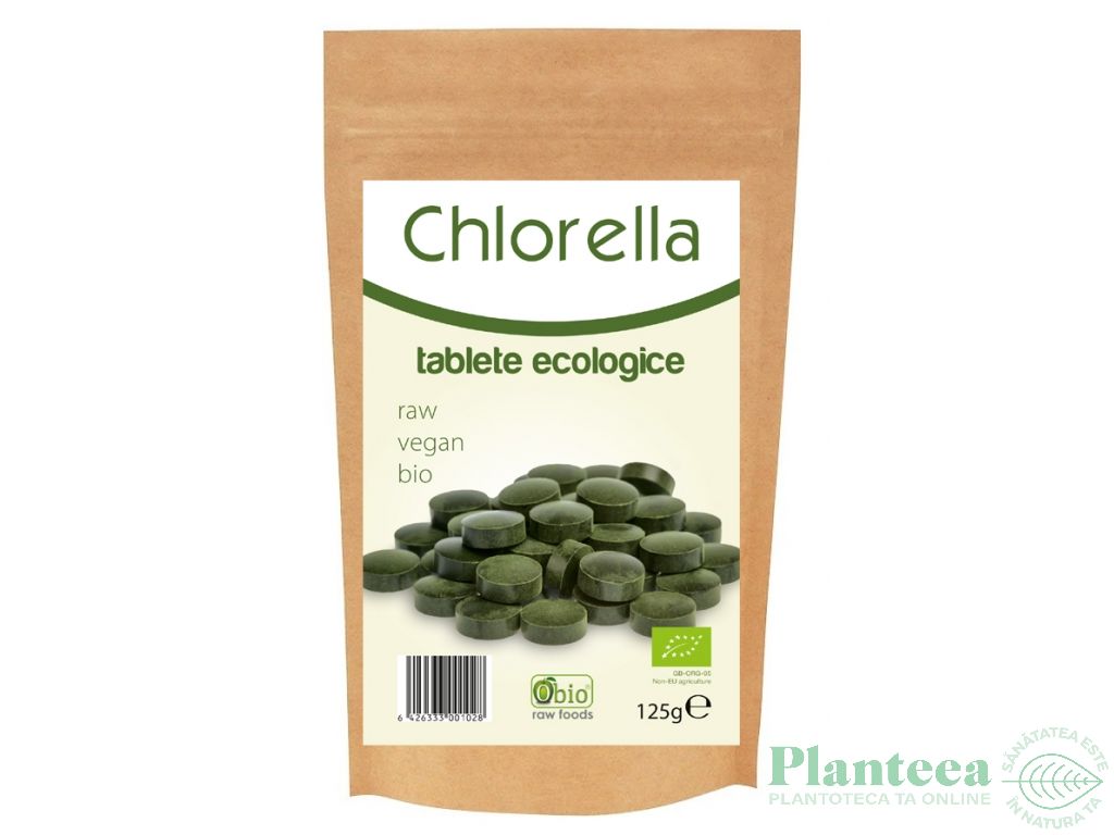 Chlorella tablete 500mg bio 250cp - OBIO