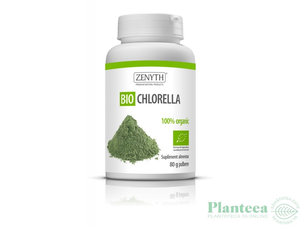 Pulbere chlorella bio 80g - ZENYTH