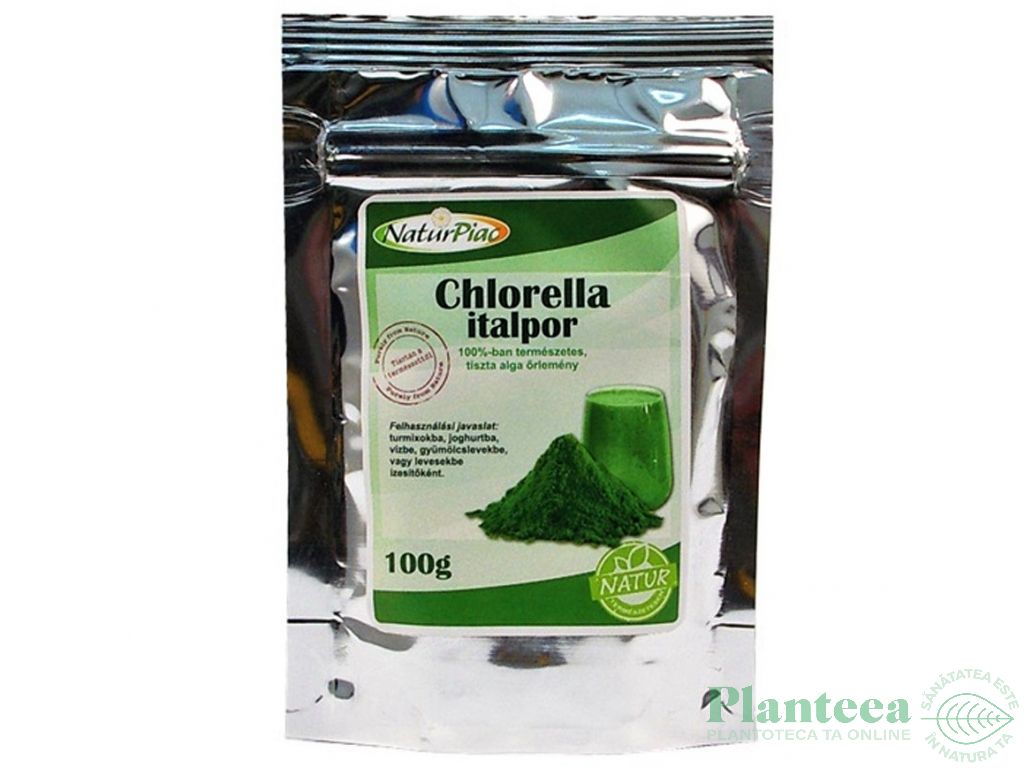 Pulbere chlorella 100g - NATURPIAC