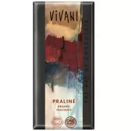 Ciocolata lapte cu crema praline eco 100g - VIVANI