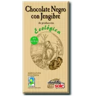 Ciocolata neagra 56% ghimbir eco 100g - SOLE