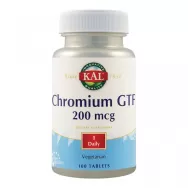Chromium GTF 200mcg 100cp - KAL