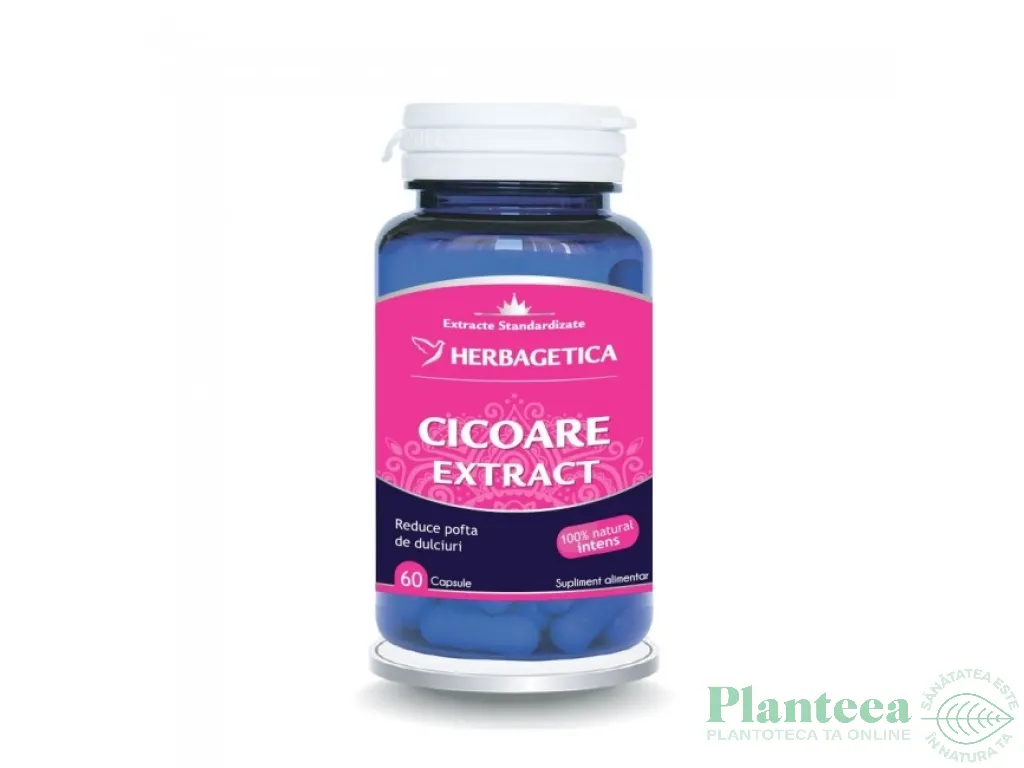 Set Cicoare extract 2x60cps - HERBAGETICA