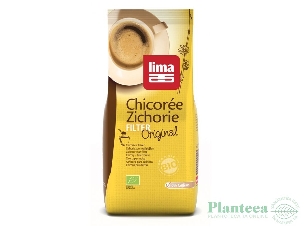 Cafeluta macinata cicoare bio 500g - LIMA