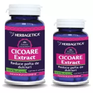 Pachet Cicoare extract 60+30cps - HERBAGETICA