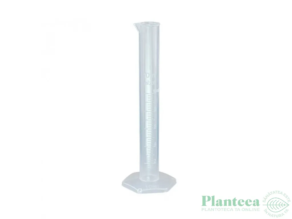 Cilindru gradat plastic pt masurare 10ml - ELLEMENTAL