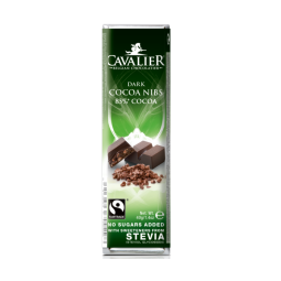 Ciocolata neagra bucati cacao 40g - CAVALIER