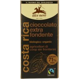 Ciocolata neagra 71%cacao eco 100g - ALCE NERO