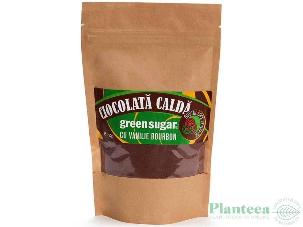 Ciocolata calda instant vanilie 250g - GREEN SUGAR