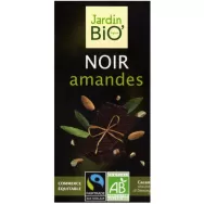 Ciocolata neagra 55% migdale eco 100g - JARDIN BIO