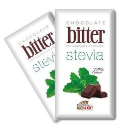 Ciocolata neagra 72%cacao stevie 100g - SOLE