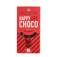 Ciocolata neagra vegana 65% coacaze eco 70g - HAPPYLIFE