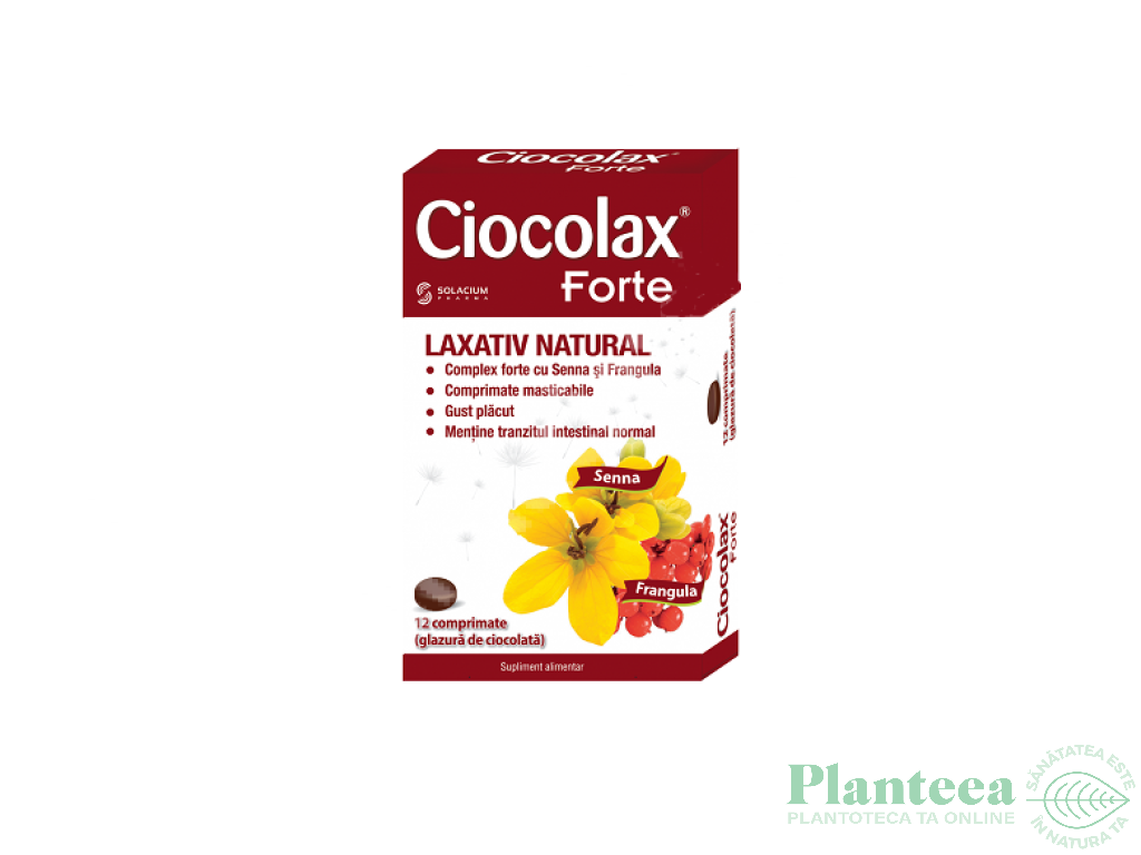 Ciocolax forte 20cp - SOLACIUM PHARMA