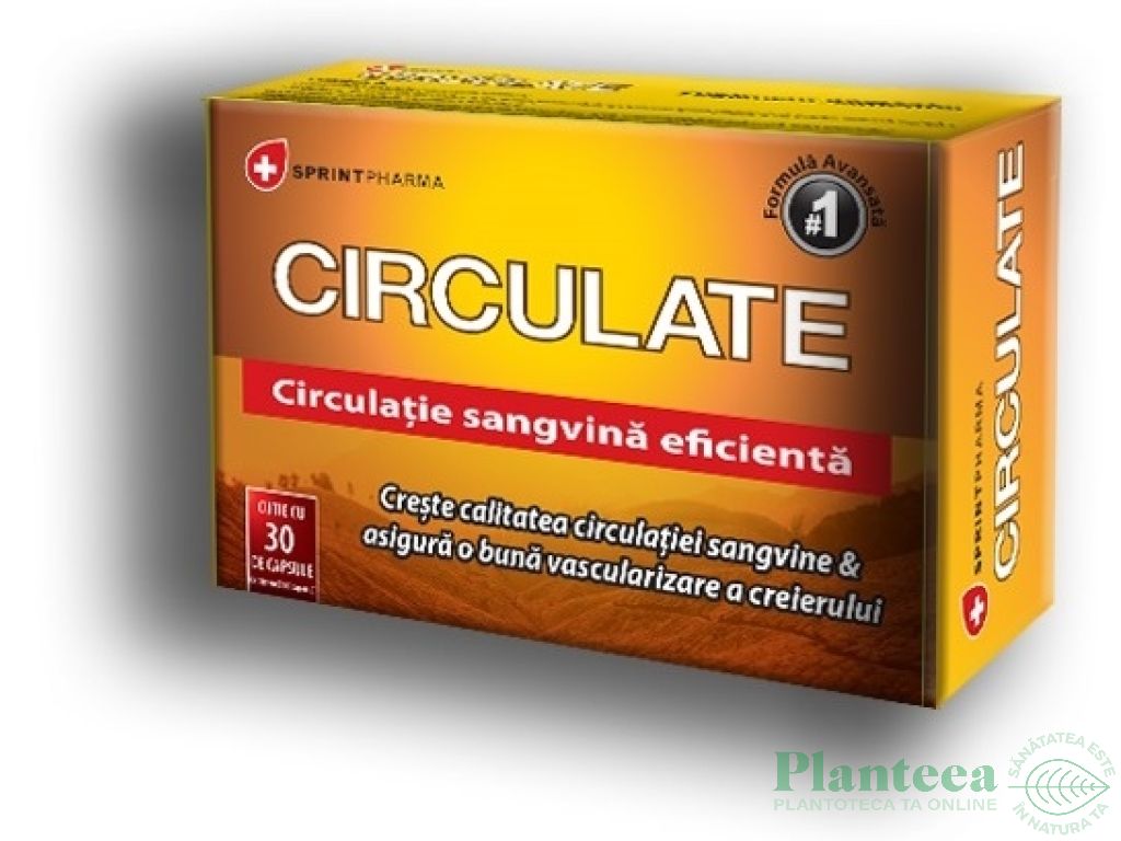 Circulate 30cps - SPRINT PHARMA