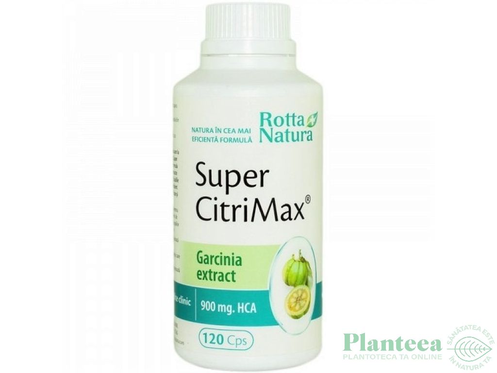 Super CitriMax [garcinia extract] 900mg 120cps - ROTTA NATURA