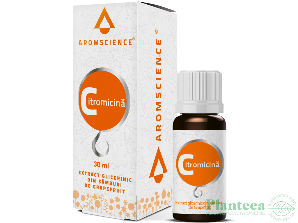 Extract glicerinic samburi grepfrut Citromicina 30ml - AROM SCIENCE
