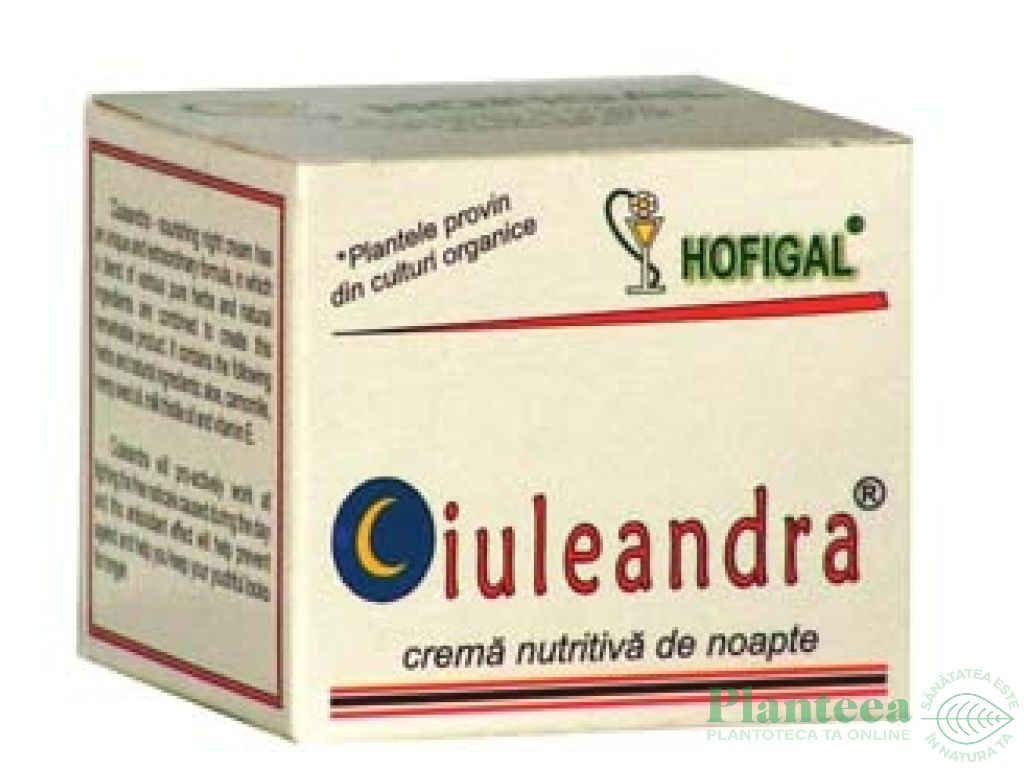 Crema noapte nutritiva Ciuleandra 50ml - HOFIGAL
