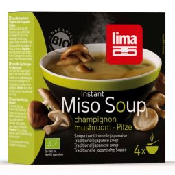 Supa miso ciuperci plic eco 4x10g - LIMA