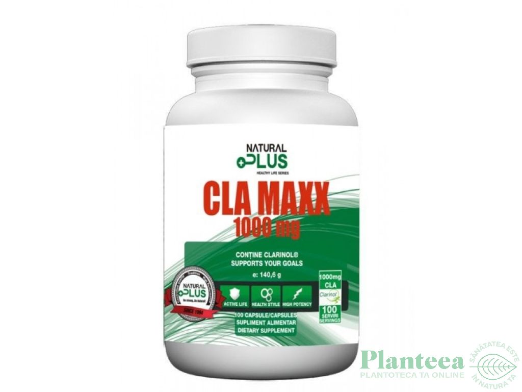 CLA Maxx 1000mg clarinol 100cps - NATURAL PLUS