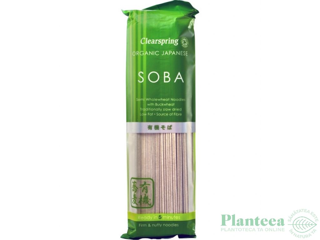 Paste taitei subtiri grau hrisca Soba eco 200g - CLEARSPRING