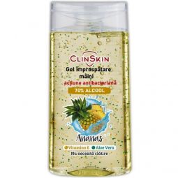 Gel igienizant maini 70%alcool ananas ClinSkin 100ml - ADEX COSMETICS