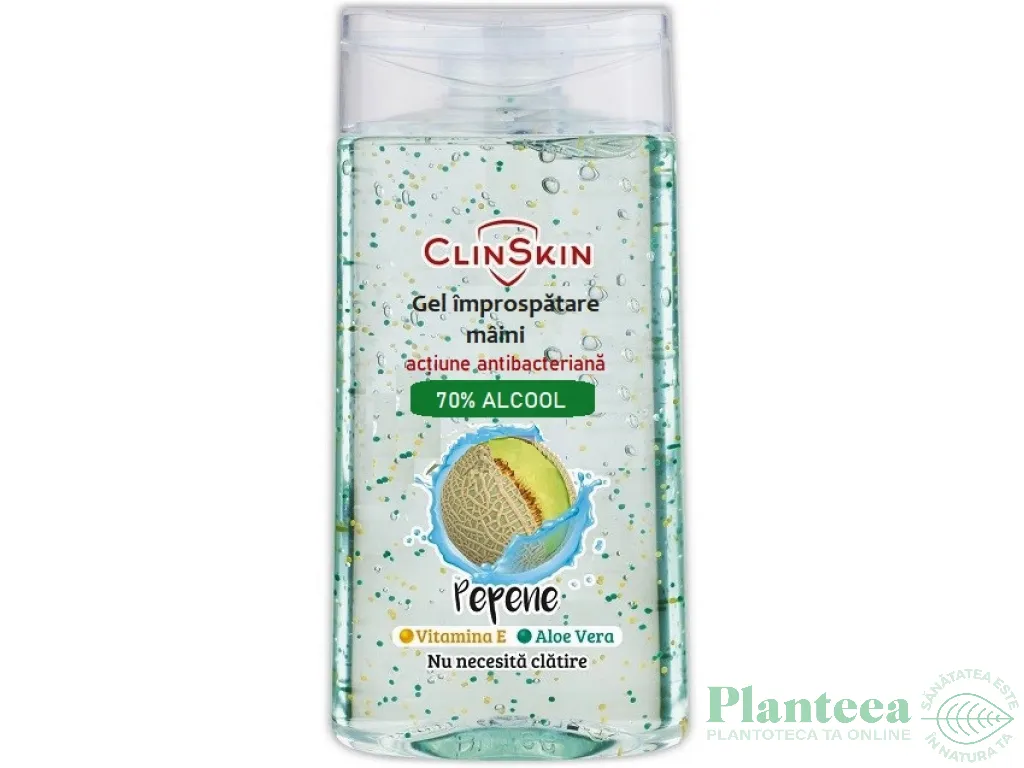 Gel igienizant maini 70%alcool pepene ClinSkin 100ml - ADEX COSMETICS