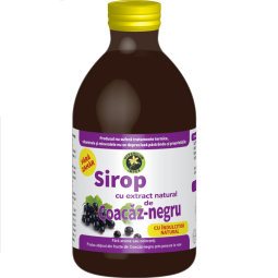 Sirop coacaze negre stevie fara zahar 250ml - HYPERICUM PLANT