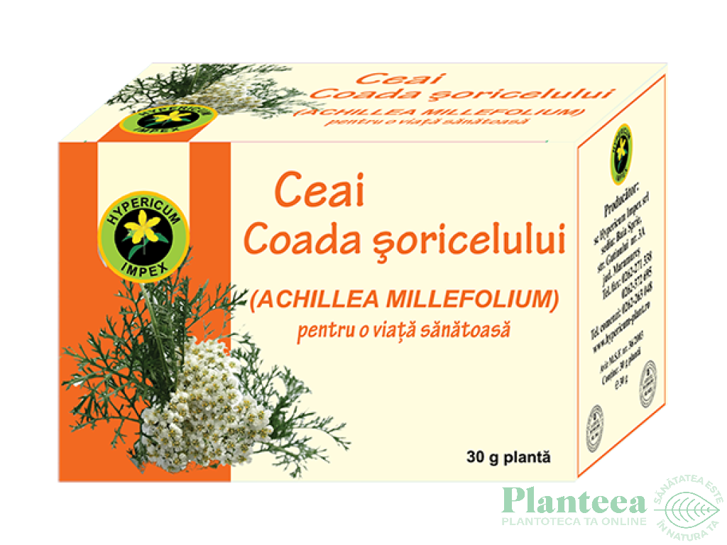 Ceai coada soricelului 30g - HYPERICUM PLANT