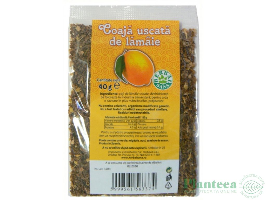 Coaja lamaie uscata 40g - HERBAL SANA