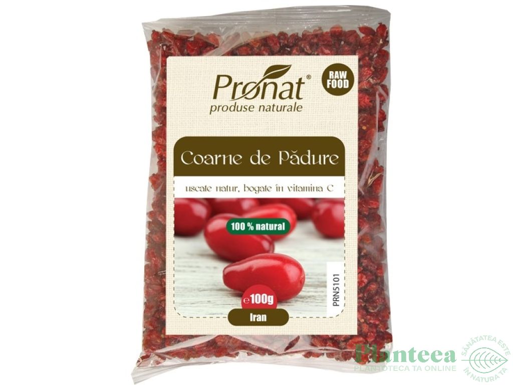 Coarne padure uscate eco 100g - PRONAT