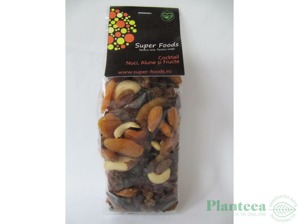 Mix nuci alune fructe 250g - SUPERFOODS