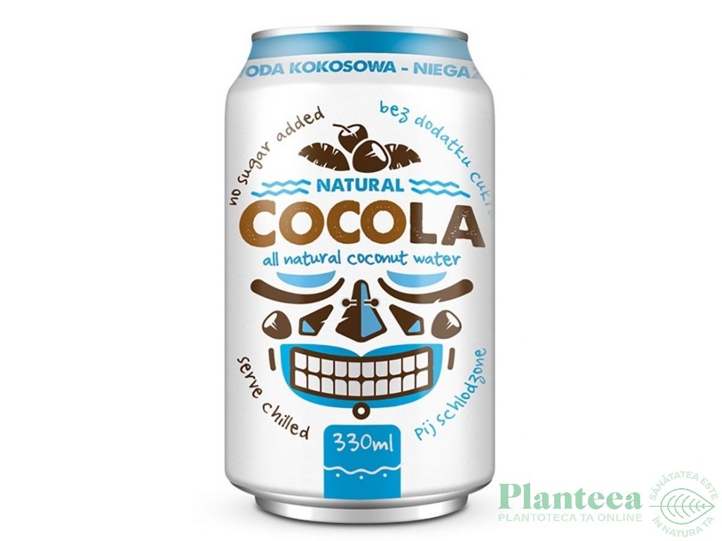 Apa cocos naturala Cocola eco 330ml - DIET FOOD