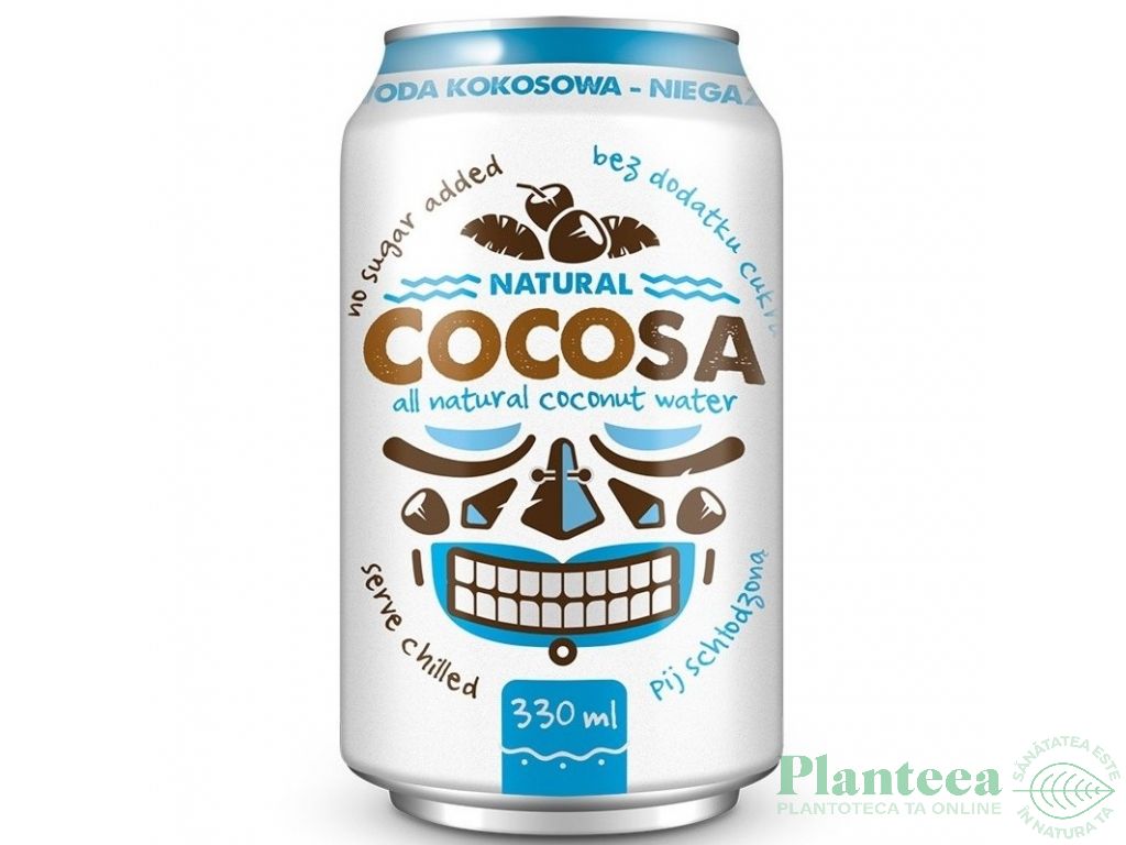 Apa cocos naturala Cocosa 330ml - DIET FOOD