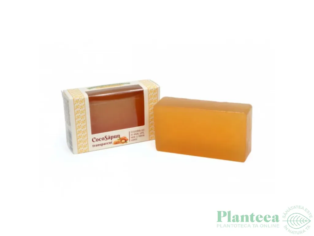 Sapun transparent Coco argan lapte miere parfum asortat 100g - VERRE DE NATURE