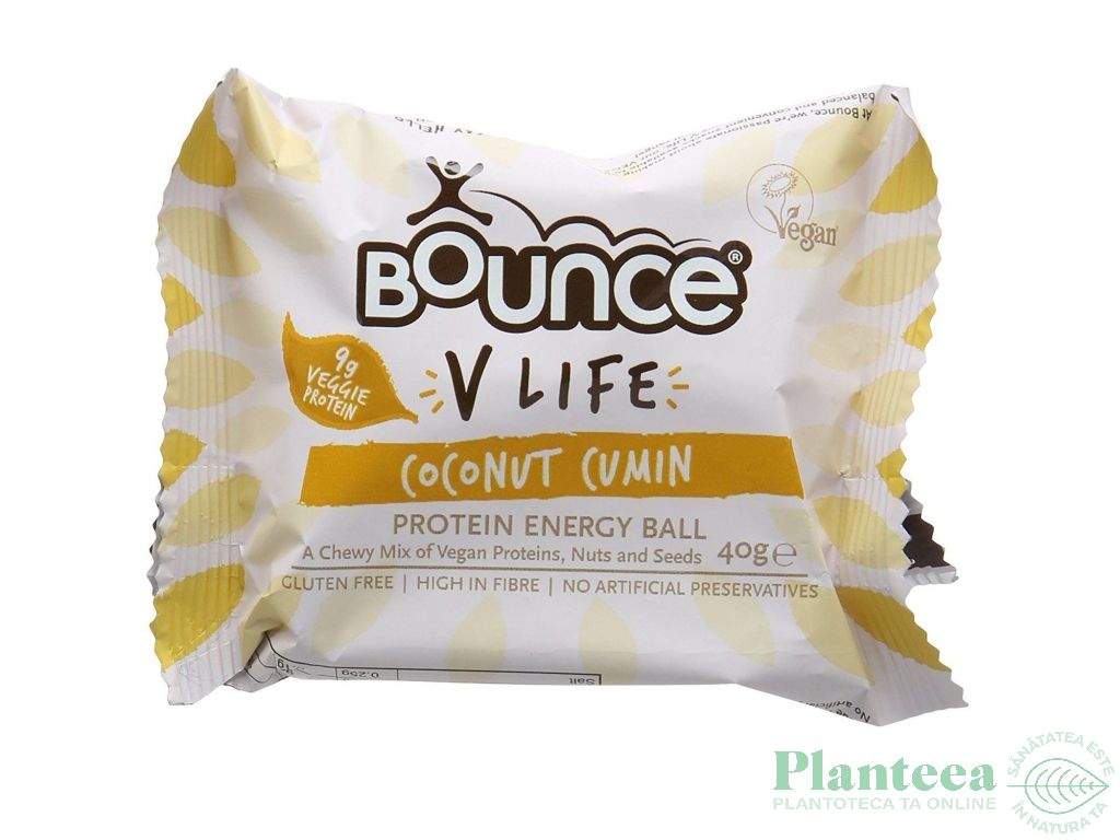 Bila proteica energizant cocos chimion 40g - BOUNCE