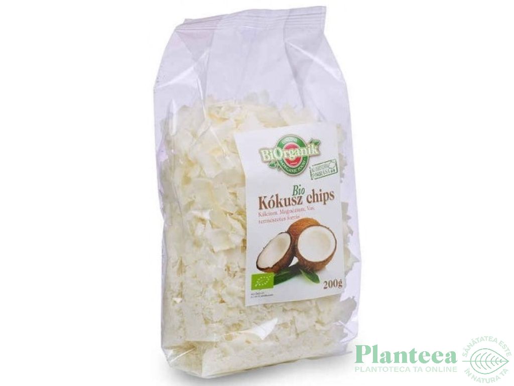 Cocos felii prajite eco 200g - BIORGANIK