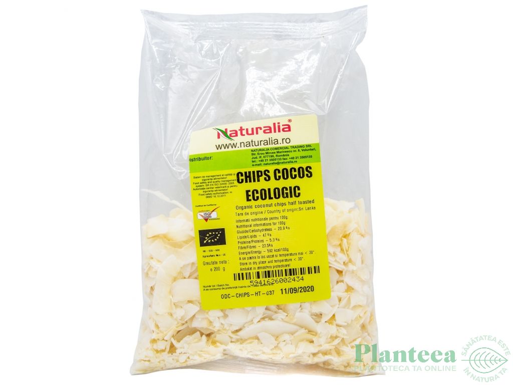 Cocos felii eco 200g - NATURALIA