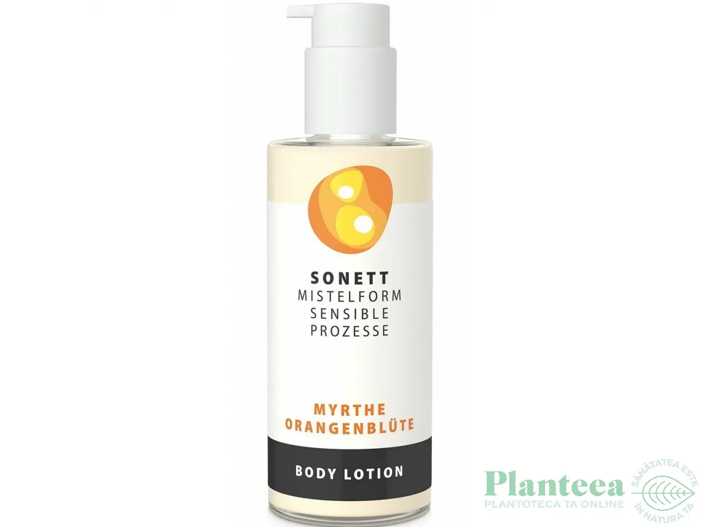 Lotiune corp mirt flori portocal bio 145ml - SONETT