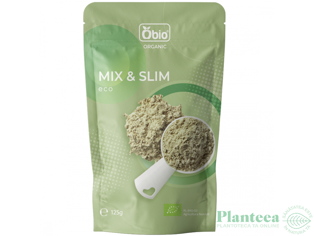 Pulbere mix slim bio 125g - OBIO