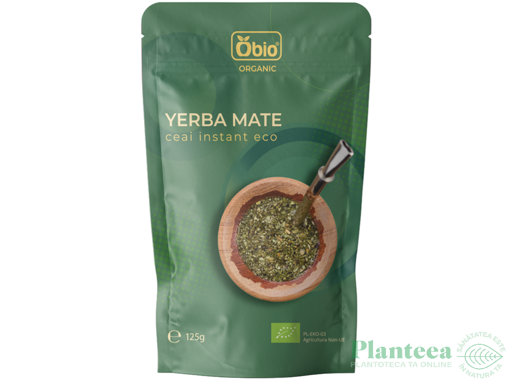 Ceai yerba mate instant bio 125g - OBIO